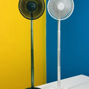JISULIFE FA13P Rechargeable Desk Fan 8000mAh- Green Color
