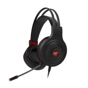 Havit H2011d Breathable Soft Fabric & Memory Foam Wired Gaming Headset With Boom Mic ? 1 Year Warranty