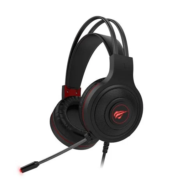 Havit H2011d Breathable Soft Fabric & Memory Foam Wired Gaming Headset With Boom Mic ? 1 Year Warranty