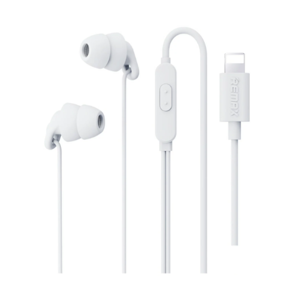 Remax RM-518i Earphone for iPhone- Whilte Color