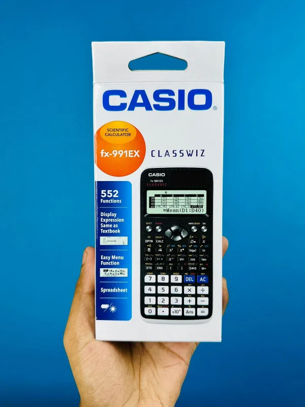 Original Casio Fx-991EX Scientific Calculator- Black Color - Image 4