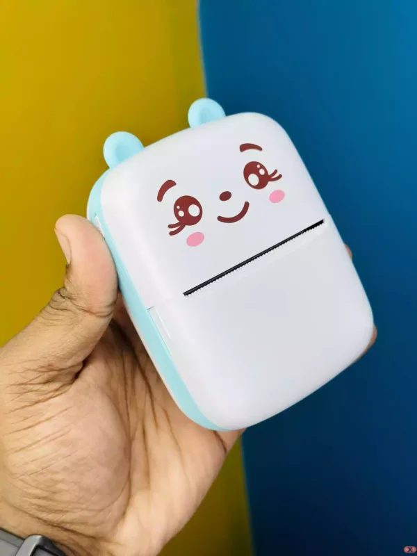 Mini Thermal Bluetooth Printer – Blue - Image 6